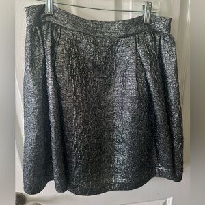 Kate Spade Metallic A-Line Skirt